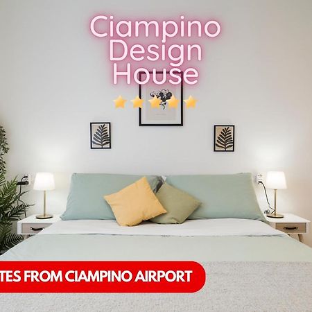 Apartmán Casa Design Con A/C E Wifi_7 Minuti Ciampino Aeroporto Exteriér fotografie