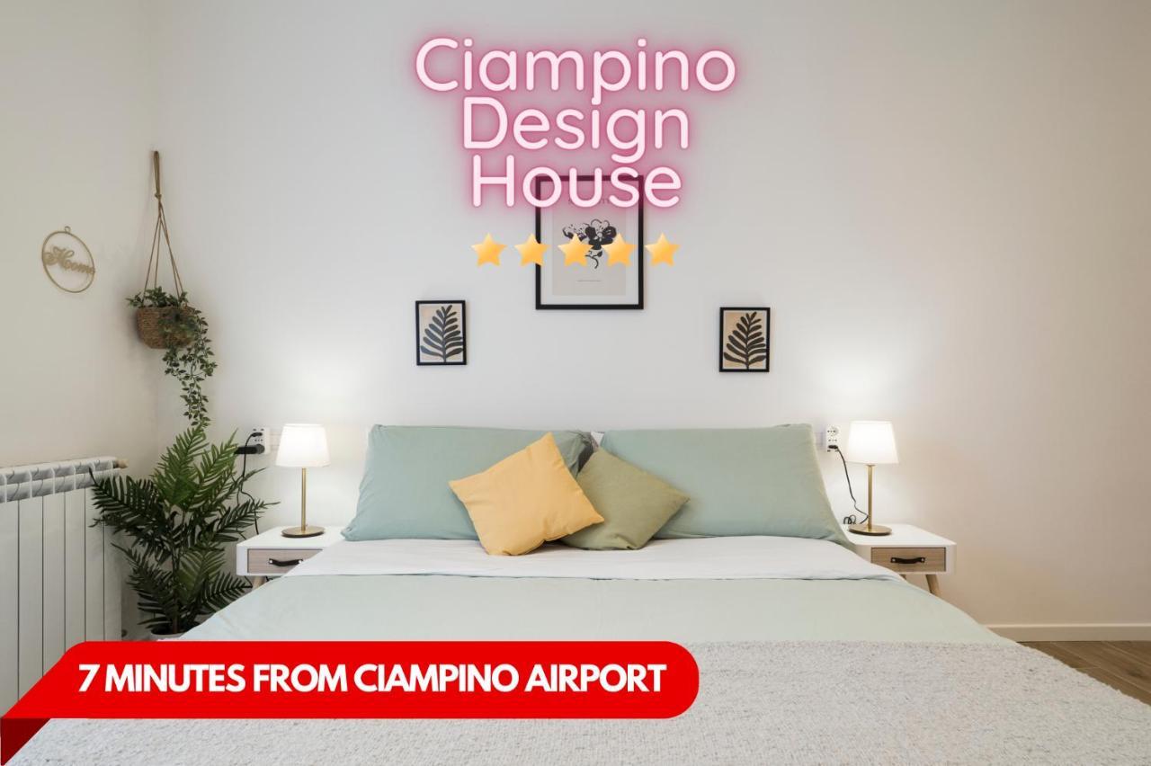 Apartmán Casa Design Con A/C E Wifi_7 Minuti Ciampino Aeroporto Exteriér fotografie